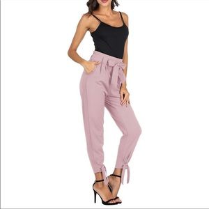 GRACE KARIN Womens Casual High Waist Pencil Pants with Bow-Knot Pockets for Work
